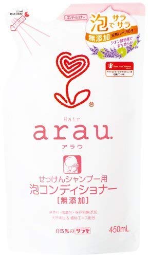 【A商品】 6〜10個セット まとめ買い サラヤ arau アラウ 泡コンディショナー 詰め替え 450ml 【A商品】 6〜10個セット まとめ買い サラヤ arau アラウ 泡コンディショナー 詰め替え 450ml