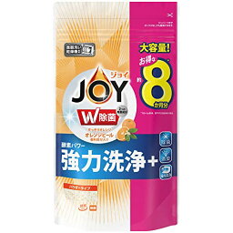 【A商品】 6～10個セット まとめ買い P&G　ジョイ　W除菌　食洗機用洗剤　オレンジピール成分入り　詰め替え　特大　930g