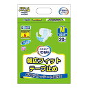 【ケース販売】 4個セット カミ商事　いちばん 幅広フィット テープ止めタイプ　Mサイズ　20枚入