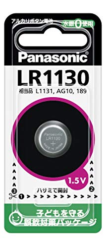 【A商品】 6～10個セット まとめ買い パナソニック　アルカリボタン電池　1.5V　1個入　LR1130
