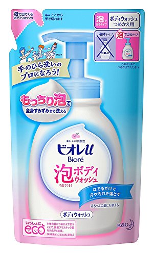 Body Care - 3〜5個セット まとめ買い 花王　ビオレu　 泡で出てくるボディウォッシュ　つめかえ用　480ml