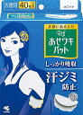 40枚●約1mmの3層吸水構造で、汗ジミと汗による黄ばみを防ぐ汗吸収シート●抗菌成分のイオンの力で、汗のニオイを1日中防ぐ●凹凸表面シートで、1日つけてもずっとふんわりさらさら続く●はがれにくいドット形状のり