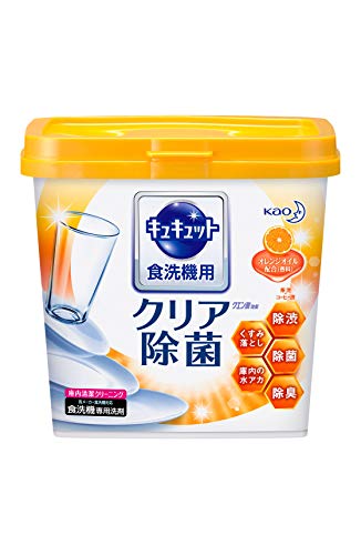 【A商品】 3〜5個セット まとめ買い 花王　キュキュット　食器用洗剤　食洗機用　クエン酸オレンジオイル　本体　680g