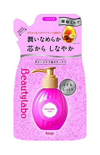 【A商品】 6〜10個セット まとめ買い ホーユー　ビューティラボ 美容液 つめかえ用 110ml 　とてもしっとり　特に傷んだ髪用 洗い流さないヘアトリートメント