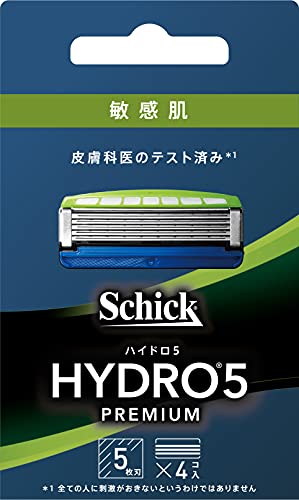 【A商品】 6～10個セット まとめ買い シック　Schick　ハイドロ5　プレミアム　敏感肌　替刃 　4コ入