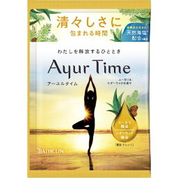 【A商品】 6～10個セット まとめ買い バスクリン　アーユルタイム　ユーカリ&シダーウッドの香り　40g