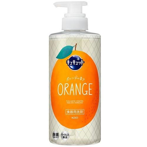 【A商品】 3～5個セット まとめ買い 花王　キュキュット　オレンジの香り　ポンプ　500ml