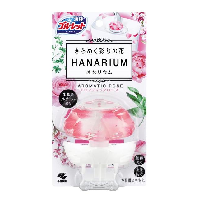 6〜10個セット まとめ買い 小林製薬 液体ブルーレット おくだけ はなリウム トイレタンク芳香洗浄剤 アロマティックローズの香り 本体 70ml