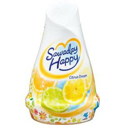 【B商品】【購入条件付き】 小林製薬　サワデー　ハッピー　消臭芳香剤　部屋用　シトラスドリームの香り　120g ※購入条件を必ずご確認ください