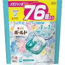 ボールド 洗濯洗剤 ジェルボール4D フレッシュフラワーサボン 詰替 メガジャンボ (76個入)