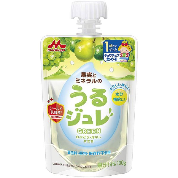 【注文合計2980円以上で注文可能】果実とミネラルのうるジュレ GREEN 100g*6個入お一人様5点まで