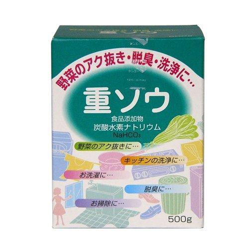 6〜10個セット まとめ買い健栄製薬 重ソウ 食品添加物 粉類 小麦粉 粉類 食材 食品 500g