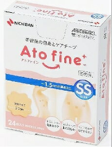 手術後の傷あとケア専用ケアテープ。伸展刺激、摩擦刺激、紫外線の3つから「傷あと」を守ります。 テープ1枚で皮膚の引っ張りや摩擦、紫外線などの外部刺激から傷あとを守る。 テープは5?7日間に1回の交換で済むため手間がかからない。 肌に優しい粘着剤を使用。長期間貼っても刺激が少なく、はがす時も肌を傷めにくい。 通気性が高いのでムレにくく、貼ったままの入浴も可能。 「伸びにくさ」と「しなやかさ」を併せ持つ基材(ポリエステル織布)の採用により、貼っている間の違和感が少ない。 テープの「カド」を無くしたウェーブ形状で、はがれにくい。 ?1.5cmの傷あとに対応。 原産国：日本発売元/製造元等：ニチバン株式会社 【原材料】 ポリエステル織布 広告文責：有限会社MAY 電話番号：079-569-1286