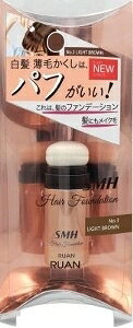 乐天商城 - 【注文合計3380円以上で注文可能】ルアン SMHヘアファンデーション [スティックタイプ] ライトブラウン ヘアケア NO3ライトBR 3gお一人様5点まで