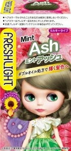 6〜10個セット まとめ買いヘンケルジャパン フレッシュライト ミルキーカラー ミントアッシュ 黒髪用ヘアカラー ヘアカラー ヘアケア M錠アッシュ 40g+80ml