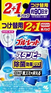 樂天商城 - 6〜10個セット まとめ買いブルーレット スタンピー 除菌 つけ替用 フレッシュコットンの香り 28g*3本入
