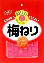 【注文合計2980円以上で注文可能】ノーベル ねりり梅ねり キャンディ 飴 グミ タブレット お菓子 20gお一人様5点までの商品画像