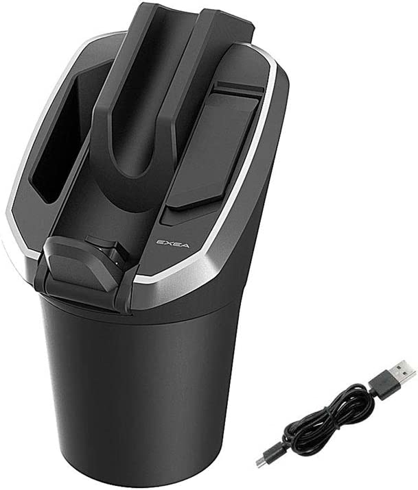 星光産業 車内用品 EXEA(エクセア) 加熱式タバコスタンド ED-629 タバコ スタンド 灰皿 吸い殻入れ 吸..