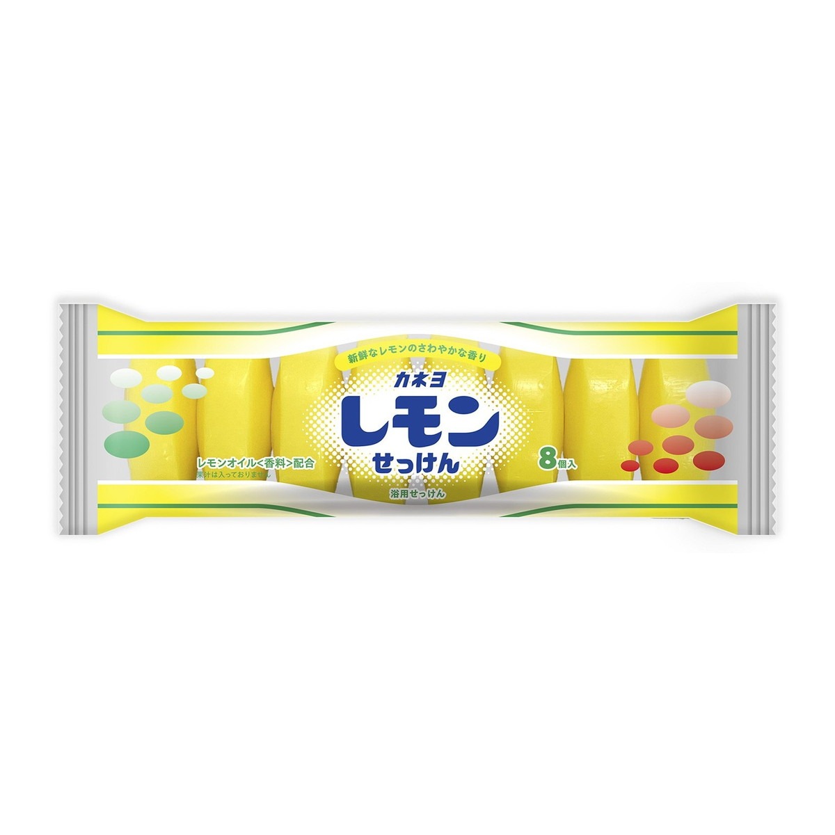 カネヨ石鹸 カネヨレモン せっけん 8個入お一人様5点まで nicobase-10099812 NicoBase パッケージ画像