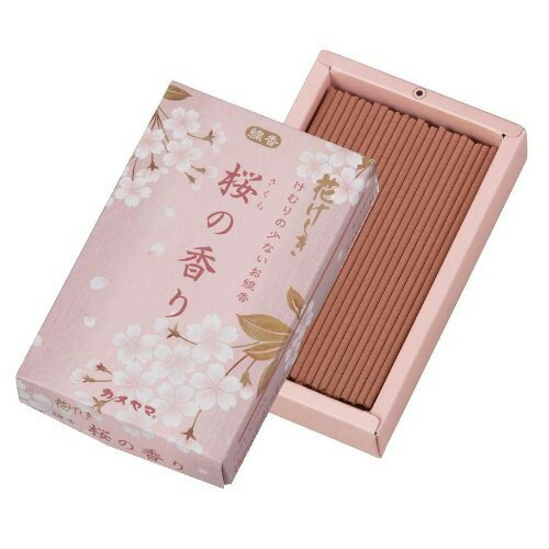 樂天商城 - 【注文合計3380円以上で注文可能】カメヤマ株式会社 カメヤマ 花げしき 桜の香り ミニ寸 50g けむりの少ないお線香 約50gお一人様5点まで