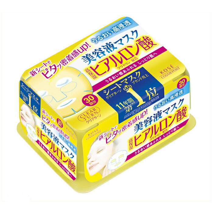 マスクの密閉効果で美容液が角層深部まで素早く浸透 しっとりみずみずしいうるおいのある肌へ導く トレハロース誘導体がうるおいを長時間キープ 3層構造の天然由来繊維シートで肌にフィット 弱酸性・無香料・無着色・無鉱物油・ノンアルコール 【ご注意】成分表示および使用上の注意をよくお読みのうえ、肌に異常が生じていないか注意してご使用ください。 お肌に合わない場合は使用を中止し、必要に応じて医師にご相談ください。 原産国：日本区分：化粧品発売元/製造元等：コスメポート 【原材料】 高純度ヒアルロン酸、グリセリン、トレハロース誘導体、海藻エキス、海洋深層水、テアニン【成分】 高純度ヒアルロン酸、グリセリン、トレハロース誘導体、海藻エキス、海洋深層水、テアニン 広告文責：有限会社MAY 電話番号：079-569-1286