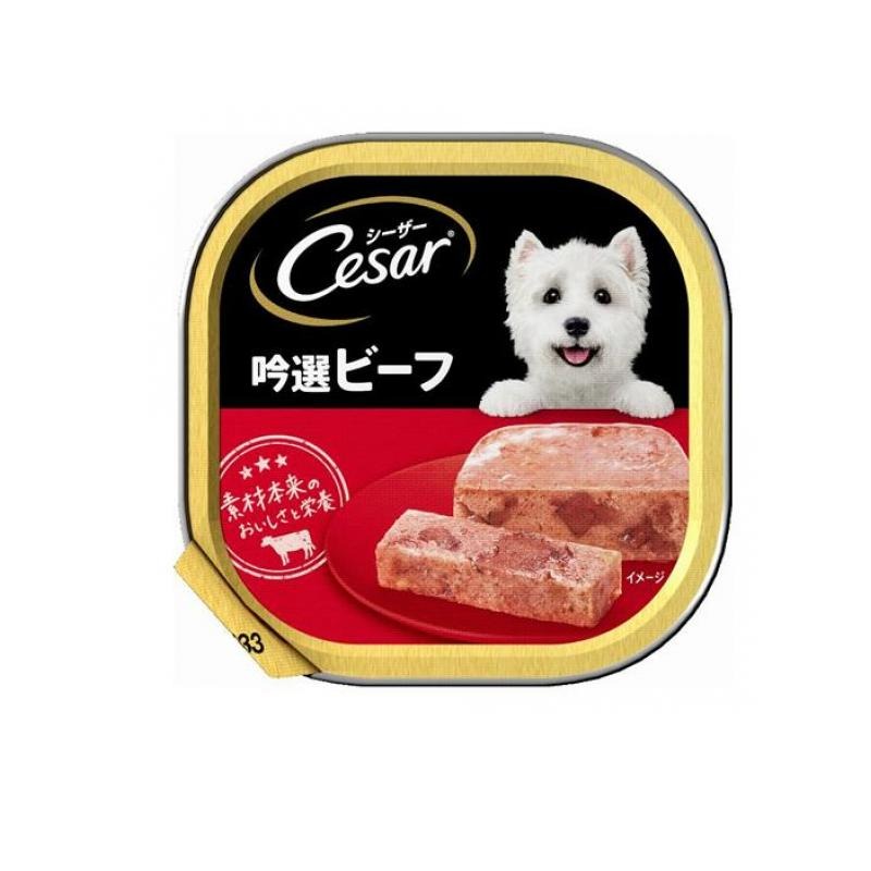 【注文合計3380円以上で注文可能】マースジャパンリミテッド マースジャパン シーザー CE25 吟撰 ビーフ 100gお一人様5点まで