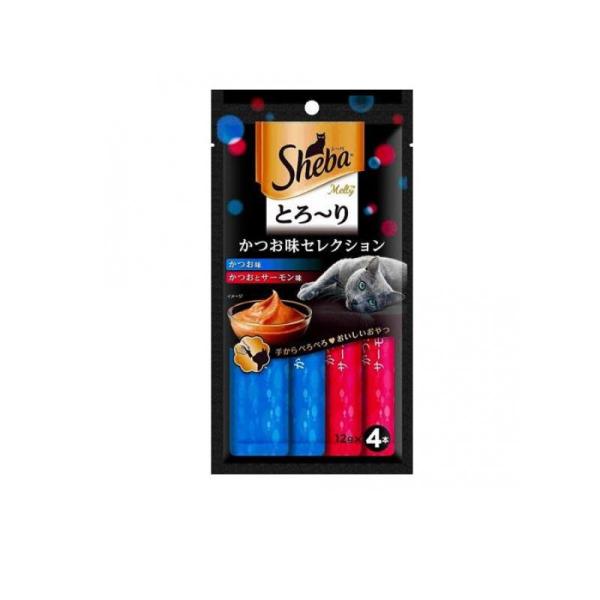 樂天商城 - 6〜10個セット まとめ買いマースジャパンリミテッド シーバ とろ?りメルティ かつお味セレクション 12g×4本パック