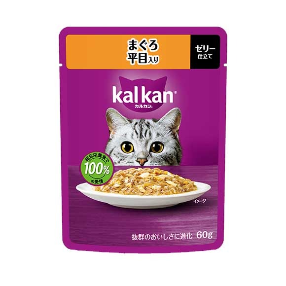 老猫 - 6〜10個セット まとめ買いマースジャパン カルカンパウチ まぐろ 平目入り 60g