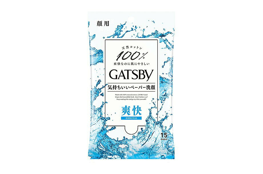 株式会社マンダム ギャツビー フェイシャルペーパー 15枚入お一人様5点まで nicobase-10100891 NicoBase パッケージ画像
