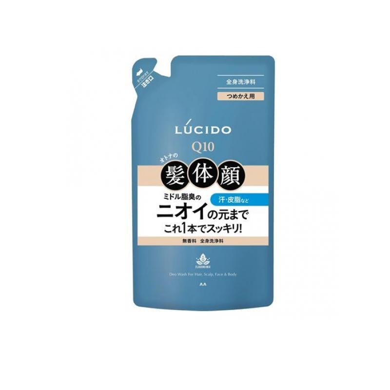 樂天商城 - 6〜10個セット まとめ買いマンダム LUCIDO ルシード 全身デオウォッシュ 無香料 詰め替え用 380mL