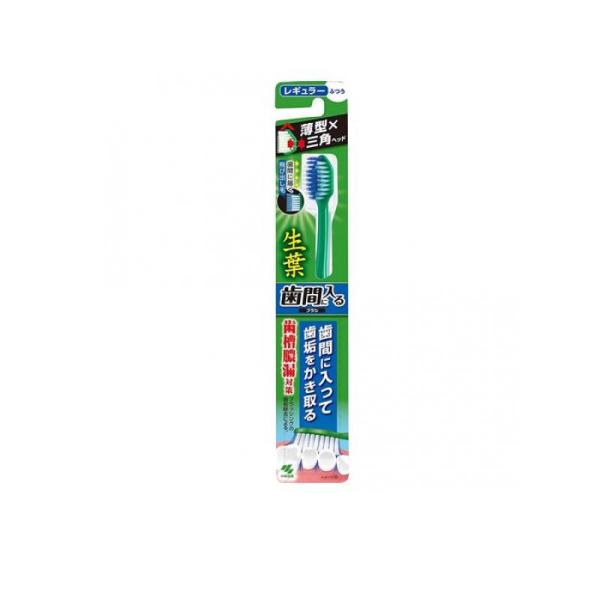 乐天商城 - 【注文合計3380円以上で注文可能】小林製薬株式会社 小林製薬の生葉 歯間に入るブラシ レギュラーヘッド ふつう 1本お一人様5点まで