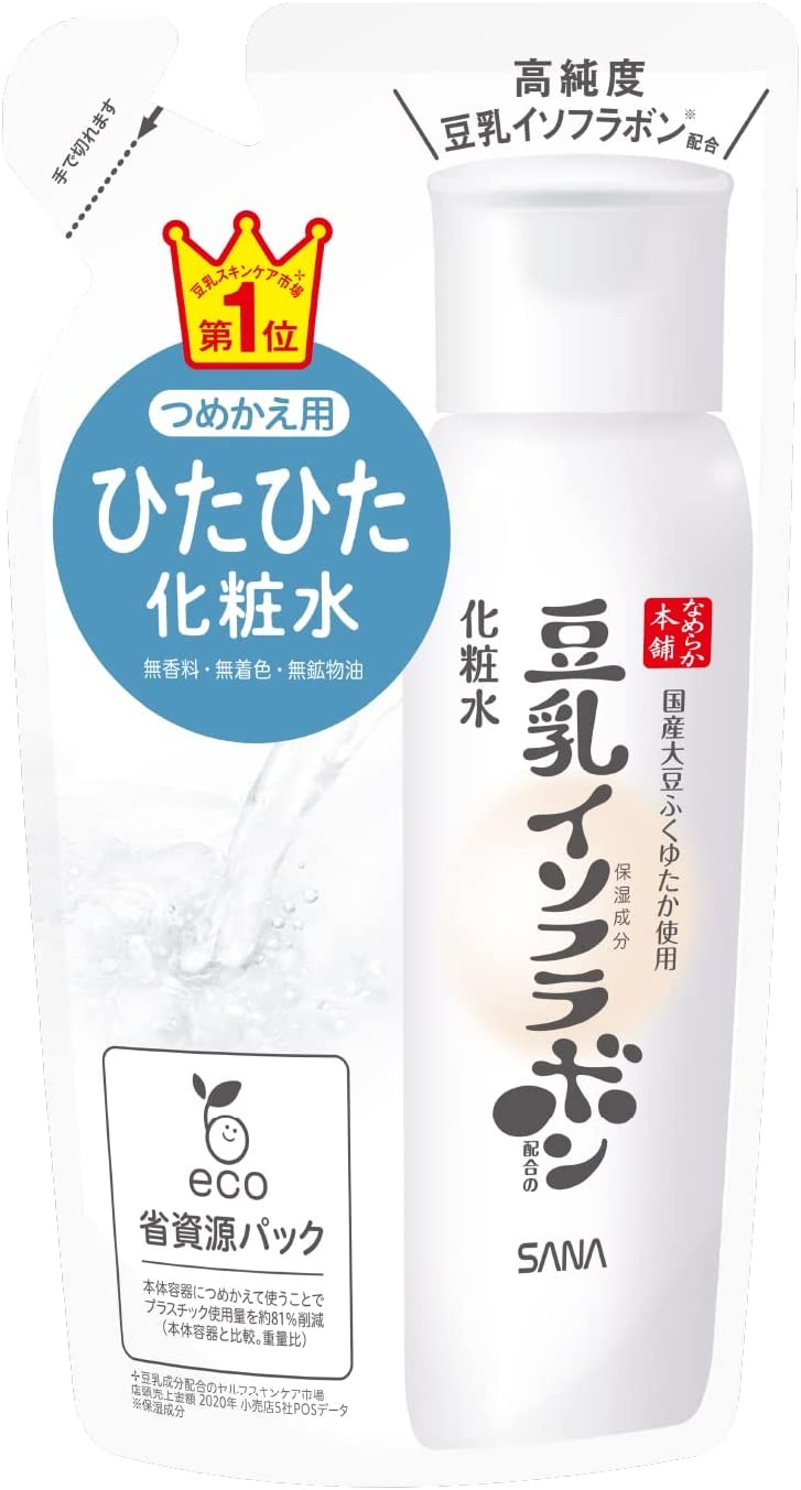 Qiora - 6〜10個セット まとめ買い常盤薬品工業 なめらか本舗 とってもしっとり化粧水 NC つめかえ用 180ml