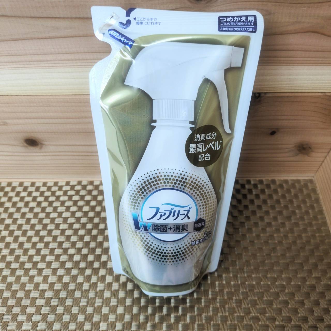ファブリーズ布用W除菌 無香料 詰め替え 320ml