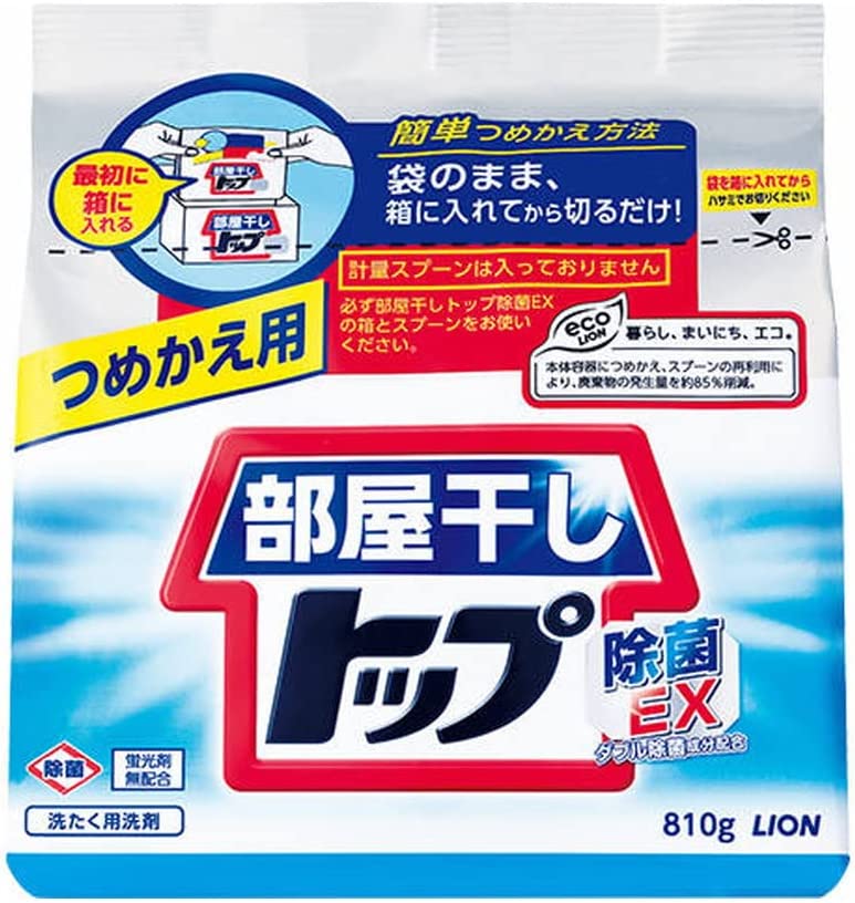 ・汚れ・菌・ウイルスまで落とし部屋干し時のイヤなニオイを防ぐ粉末洗剤 ・ダブル除菌成分と酵素、除臭成分で衛生的に洗い上げ ・爽やかなシトラスフルーティの香り ・重曹パワーで冷たい水でもよく溶けるスプラッシュパウダー採用 ・環境に配慮した植物由来洗浄成分を使用 原産国：日本 区分：日用品 発売元/製造元等：ライオン（株）大阪本店 【成分】 界面活性剤（直鎖アルキルベンゼンスルホン酸塩、アルファオレフィンスルホン酸塩、ポリオキシエチレンアルキルエーテル、純石けん分）、アルカリ剤（炭酸塩）、水軟化剤（アルミノけい酸塩）、漂白剤、酵素 広告文責：有限会社MAY 電話番号：079-569-1286