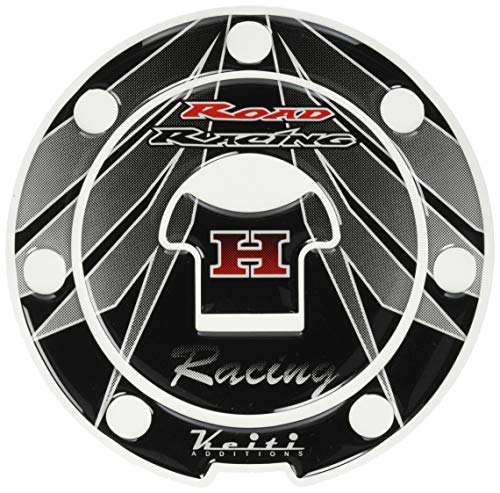 Keitiケイティ フュエルキャップパッド HONDA/ウィング UVクリアコーディング仕上げ ブラック CB1300SFSC40/SC54 V
