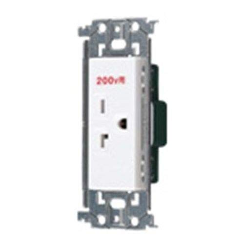 セラミックホワイト/-/WTL19223W・パッケージ個数:1・型番:WTL19223Wアドバンス15A20A兼用埋込接地コン WTL19223W