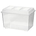 コバエシャッター 中 298×195×210mm プラケース 虫かご 飼育容器 昆虫 カブトムシ クワガタ