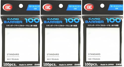 スリーブ 3個セット KMC / カードバリア100