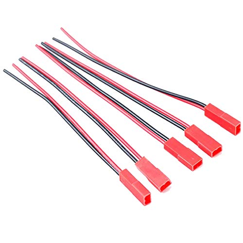 Yiqigou 10ペア JST XHオスメスプラグコネクタケーブルワイヤ 2.0mm プラグコネクタ 2ピン 端子コネクタワイヤー for R
