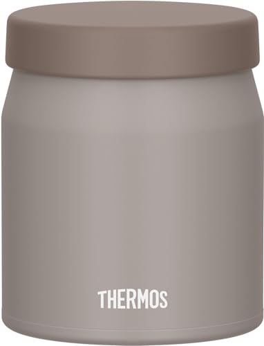 食洗機対応モデル サーモス 真空断熱スープジャー 300ml グレージュ 洗いやすさを追求したパッキン一体構造 まる洗ユニット 洗うパーツ3つで