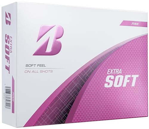BRIDGESTONEブリヂストンゴルフボール EXTRA SOFT 2025年モデル 12球入 ピンク X5PXJ