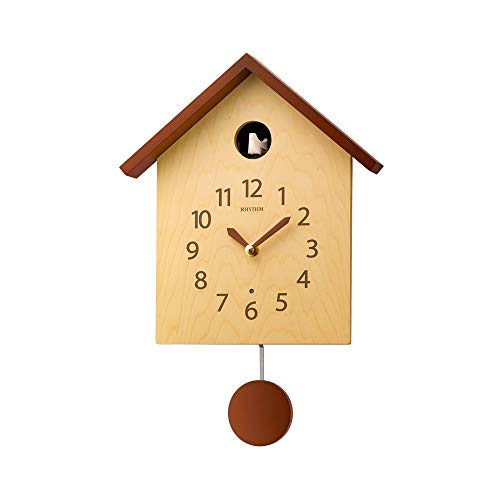 リズムRHYTHM 鳩時計 おしゃれ ふいご式 カッコースタイル145 4MJ441NC06