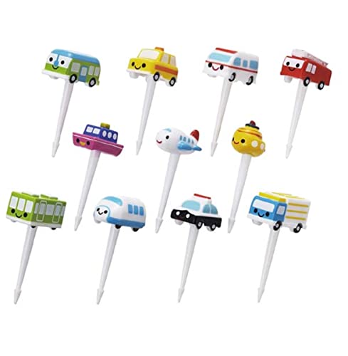 トルネ はたらくのりもの ランチピック 11本入 P-3552