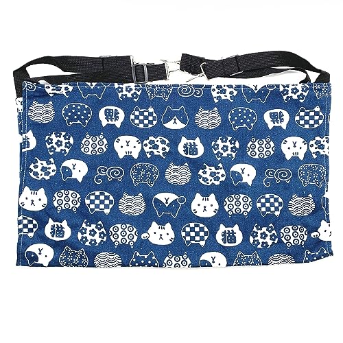 キャットハンモック 猫用 サイズ調整可能 子猫成猫適用 オールシーズン対応 ブルー