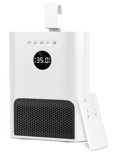 ヒーター 壁掛け 人感センサー付き・ECOモード・2秒速暖 ・3way使用 セラミックヒーター ?能 暖房器具 吊り下げ式 脱衣所ヒーター 4w