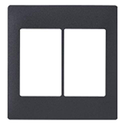 パナソニックPanasonic アドバンスシリーズ スイッチプレート 2連用 マットグレー WTA7102HK