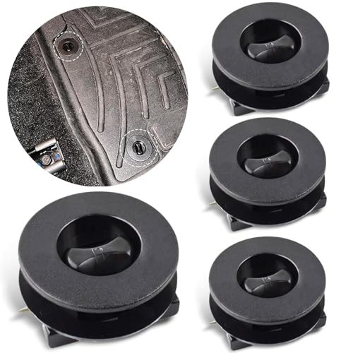 車用 フロアマット 固定クリップ 4個セット ユニバーサルカー 滑り防止 フロアマット カーペット固定 ..