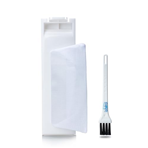 ISTORA 糸くずフィルター クズ取りネット ゴミ取りネット 1枚入れ 清潔ブラシ付き Sharp洗濯機対応用 ..