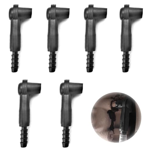 PAVIKE 交換ツールコネクタ オイル交換コネクター 6個入り ブレーキ オイル交換ツール ブレーキツール ..