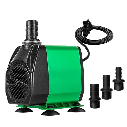 水中ポンプ 24W 吐出量3000L/H 110V 調整可能 最大揚程3M 静音設計 IPX8防水仕様 循環ポンプ 給水・排水ポンプ 水族館給水